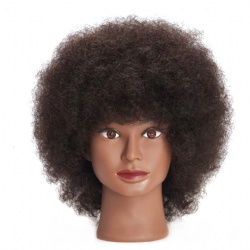 queen hair Afro mannequin head for braiding