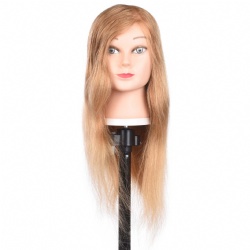Queen hair female mannequin head with shoulder for professional hairdressing academy