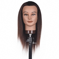 Queen hair female mannequin head for professional hairdressing academy