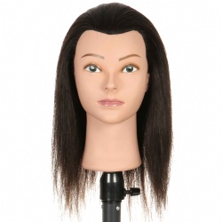 Queen hair female mannequin head